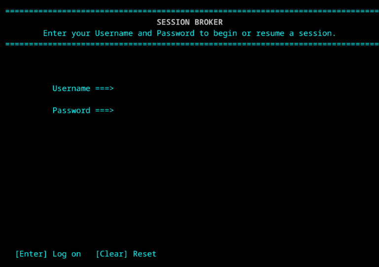 Login Screen